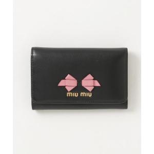 「miu miu」 財布 - ブラック レディース