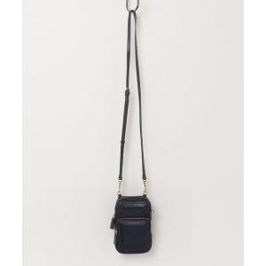 「ANYA HINDMARCH」 ショルダーバッグ - ネイビー レディース