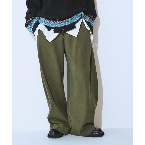 スウェットパンツ ジャージ 「発熱保温」スウェットコクーンタックパンツ/622282 レディース