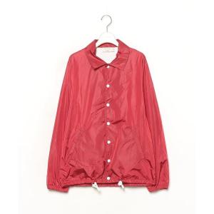 「Maison Kitsune」 コーチジャケット S レッド メンズ