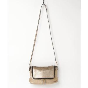 「ANYA HINDMARCH」 2WAYバッグ - ゴールド レディース