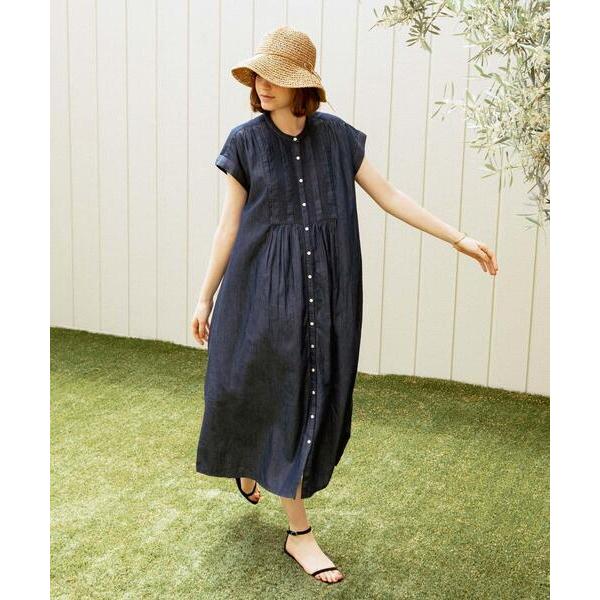 「URBAN RESEARCH Sonny Label」 半袖ワンピース FREE インディゴブルー...