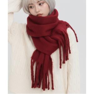 マフラー ストール 「HIKA」大判マフラー／無地ストール レディース メンズ