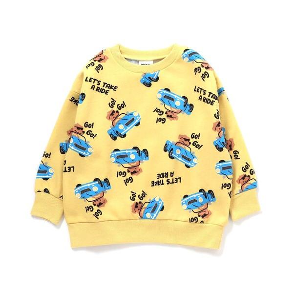 トレーナー  「裏起毛」あったかバラエティ総柄トレーナー_ジュニア対応 キッズ 子供服 男の子 女の...