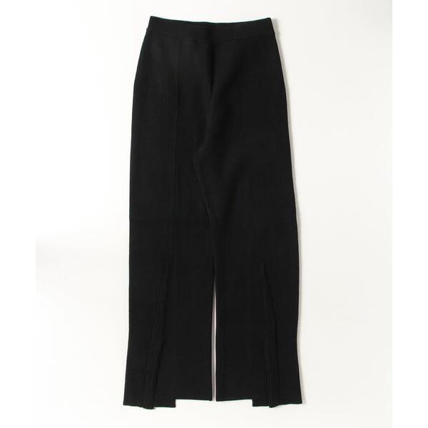 パンツ UN3D./アンスリード/PIN TUCK CENTER VENTS PANTS レディース