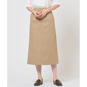 スカート チノストレッチ ナロー スカート