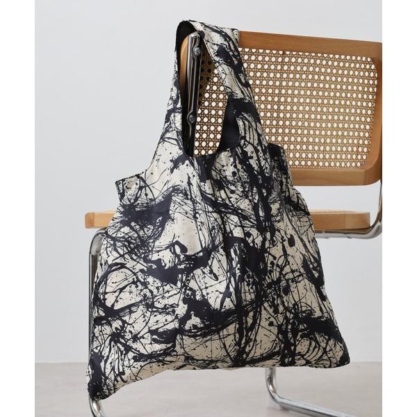 トートバッグ スプラッシュ柄ビックトートバッグ レディース