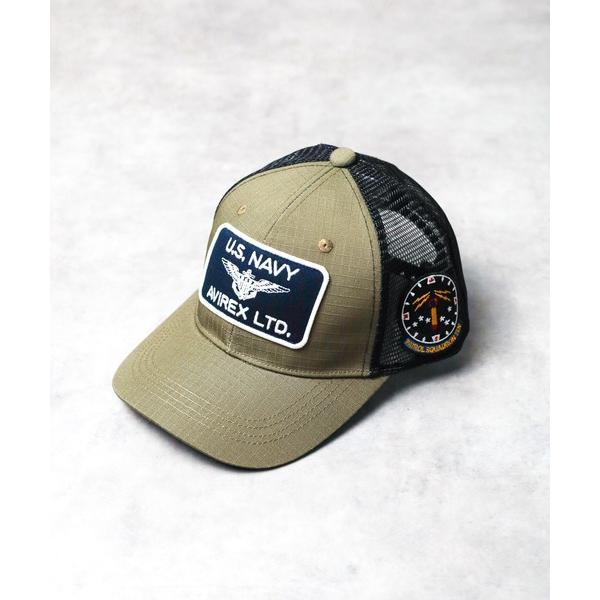キャップ 帽子 「AVIREX」U.S NAVY MESH CAP メンズ レディース
