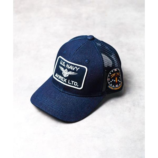 キャップ 帽子 「AVIREX」U.S NAVY MESH CAP メンズ レディース