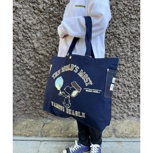 トートバッグ スヌーピー「SNOOPY」Heavy Canvas Tote Bag (SNOOPY) レディース メンズ