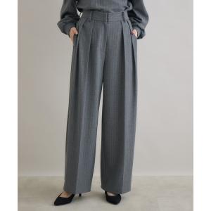 パンツ Dignite Collier ソフト起毛ストレッチパンツ レディース