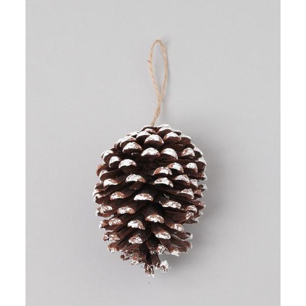 インテリア 「X'mas ITEM」「TODAY'S SPECIAL 」スノースパインコーンオーナメ...