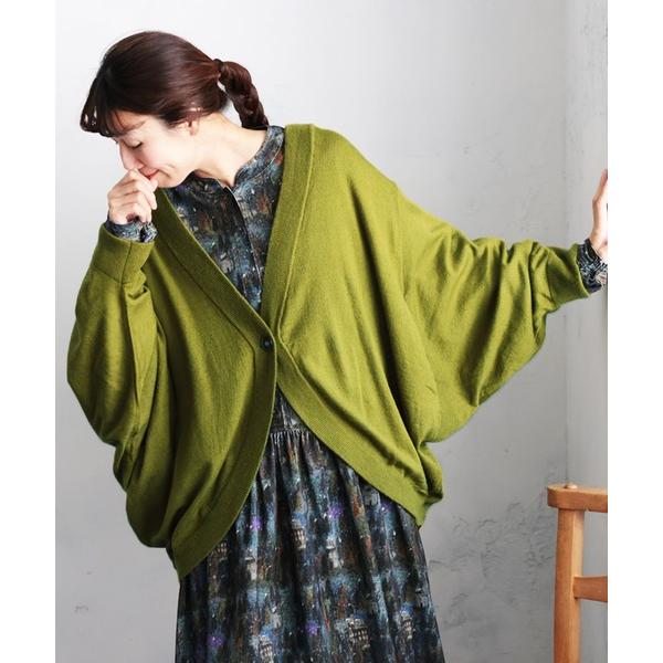 カーディガン 木漏れ日色のボレロ レディース