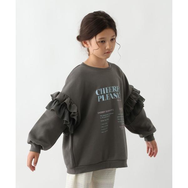 トレーナー  あったか乾きやすいフリルスウェット/608330 キッズ 子供服 女の子