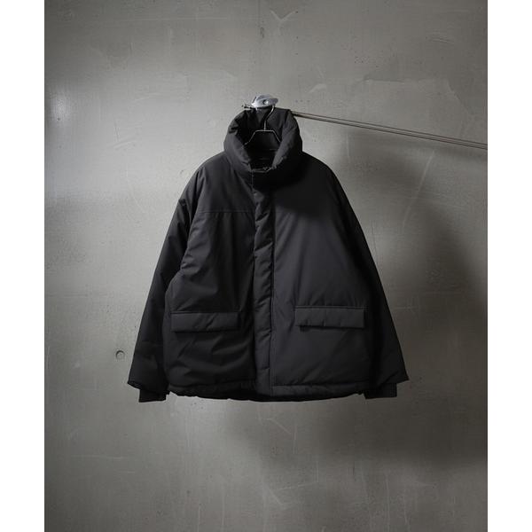 ダウンジャケット ダウン ABETTOR/ポリタスランファイバー中綿ハーフジャケット 機能綿 メンズ...