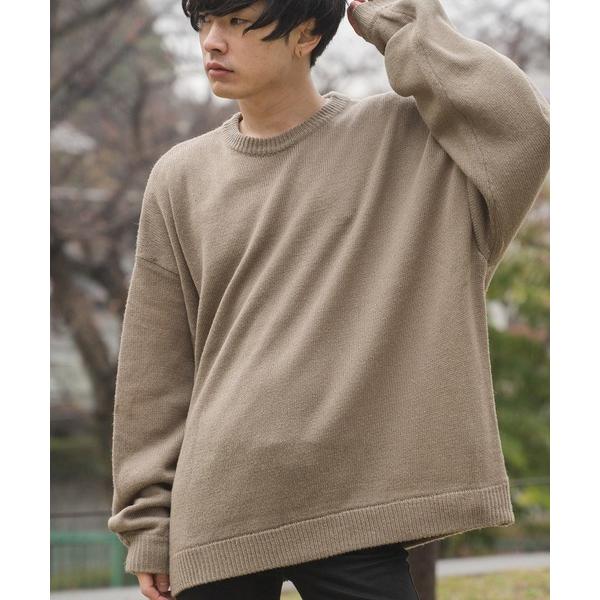 セーター ニット モヘアライクオーバーサイズニット メンズ レディース