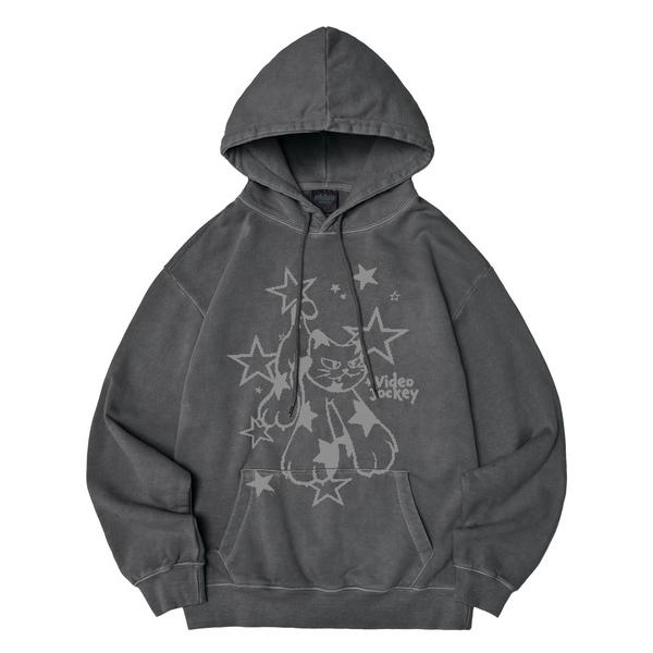 パーカー PIGMENT STAR GOYANGI HOODIE / ピグメント スター キャットデ...