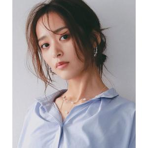 ピアス メタルボールフープピアス レディース