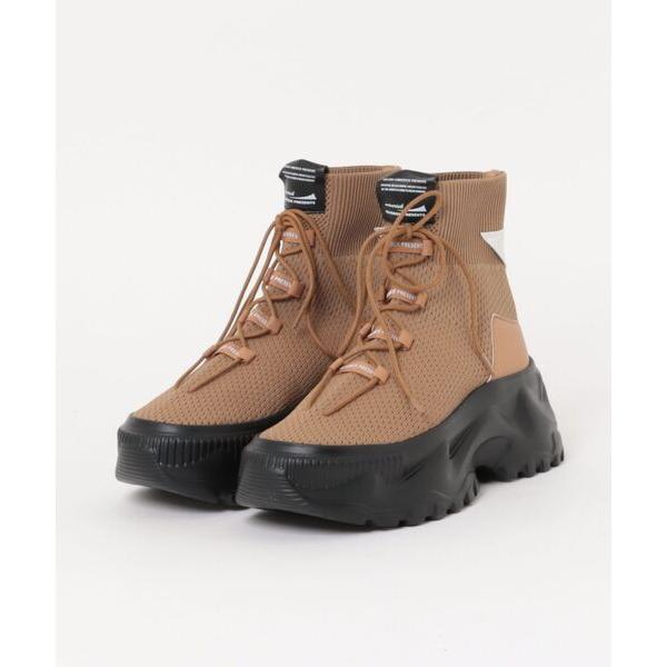 ブーツ 「MAISON MAVERICK PRESENTS」Mesh-knit High-Top C...