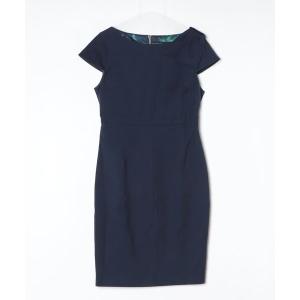 「Ted Baker」 ノースリーブワンピース 3 ネイビー レディース