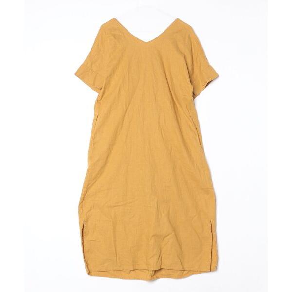 「B:MING by BEAMS」 半袖ワンピース MEDIUM イエロー レディース