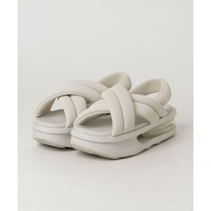「NIKE」 フラットサンダル 23cm ベージュ レディース