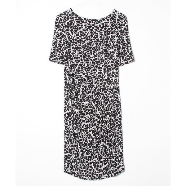 「Sinequanone」 半袖ワンピース - ブラック レディース