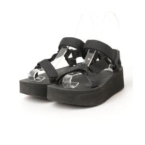 「Teva」 ヒールサンダル 23cm ブラック...の商品画像
