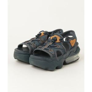 「NIKE」 フラットサンダル 22 ネイビー ...の商品画像