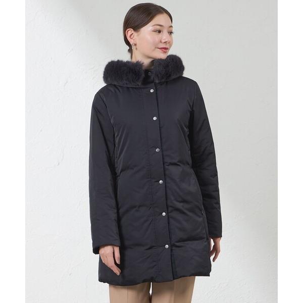 ダウンコート ダウンジャケット サテンダウン レディース