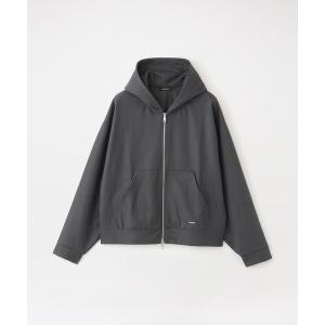 パーカー メルトンジップアップパーカー メンズ