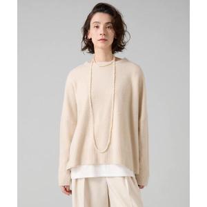 ニット セーター フォックスウールワイドドルマンニット レディース