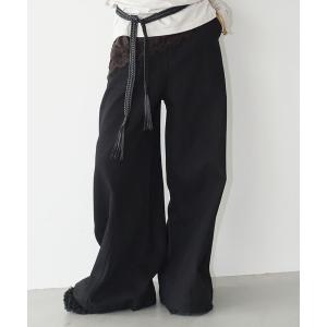 パンツ ブレイドコードワイドパンツ chw25a136 レディース メンズ
