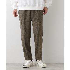 パンツ 「ウエストゴム/洗える」ツイードパンツ メンズ