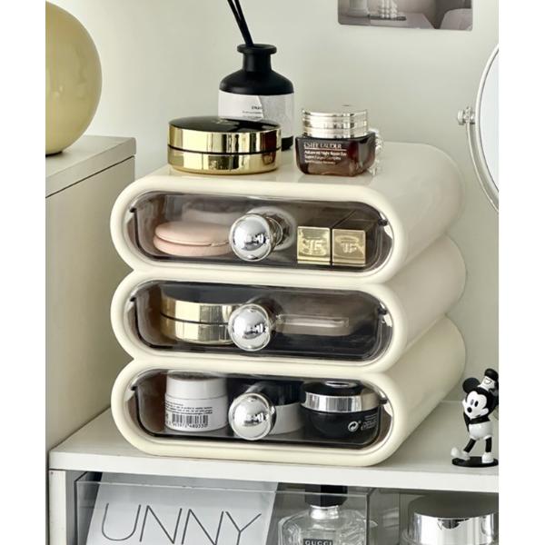 収納 三段引き出し収納ボックス