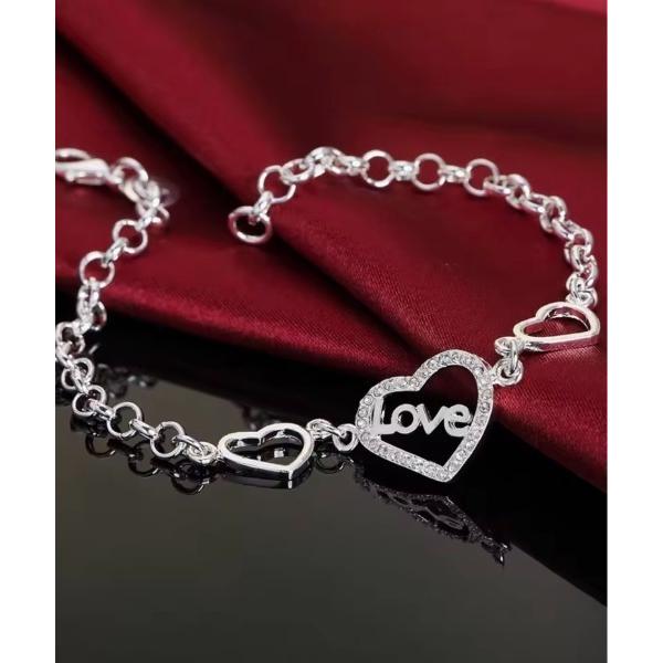 ブレスレット レディース　ハートブレスレット(BDS) レディース