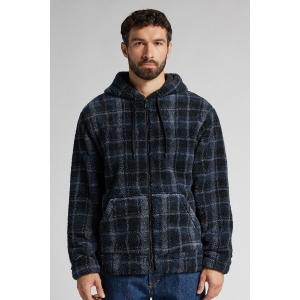 パジャマ テディ ファスナー付き パーカー メンズ