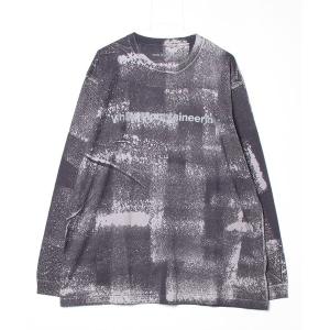 tシャツ 「White Mountaineering」ホワイト マウンテニアリング GARMENT DYE LONG SLEEVE T-SHIRT メ