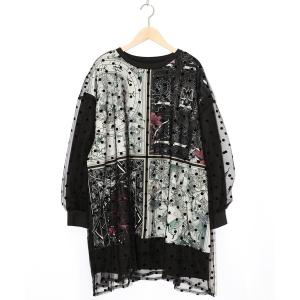 スカラーパリティ　353124：異素材使いの配色切替 中綿キルトジャケット 353124：異素材使いの配色切替 中綿キルトジャケットの通販-ScoLar