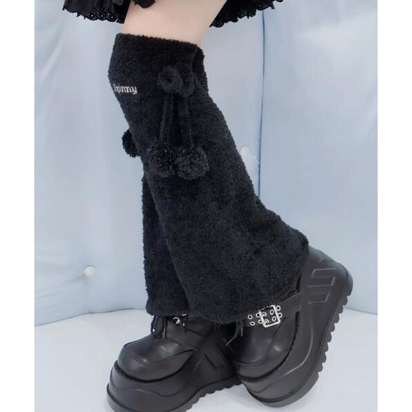 レッグウォーマー Whinny/「2025秋冬新作♪」しらたまもちもちキック レディース