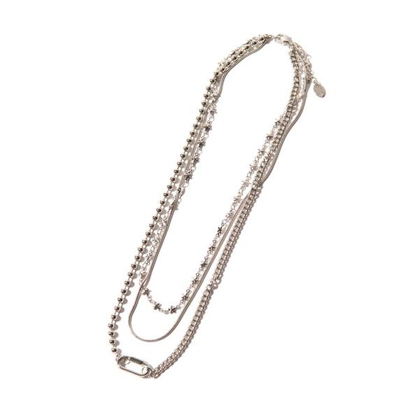 ネックレス Triple Layer Necklace / トリプルレイヤーネックレス メンズ レデ...