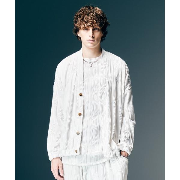 カーディガン Willow Crepe Cardigan / ウィロークレープカーディガン メンズ ...