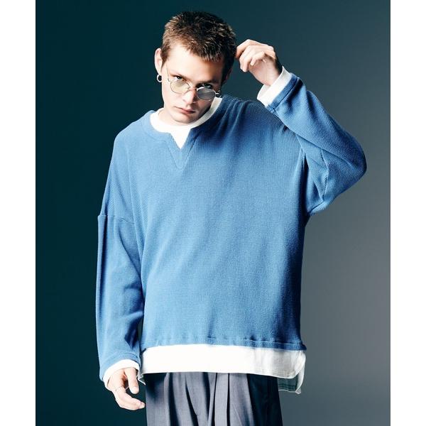 tシャツ Layered Skipper Cutsew / レイヤードスキッパーカットソー メンズ ...