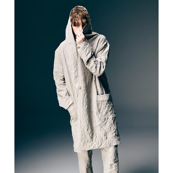 ダウンジャケット ダウン Crinkle Shawl Collar Coat / クリンクルショール...
