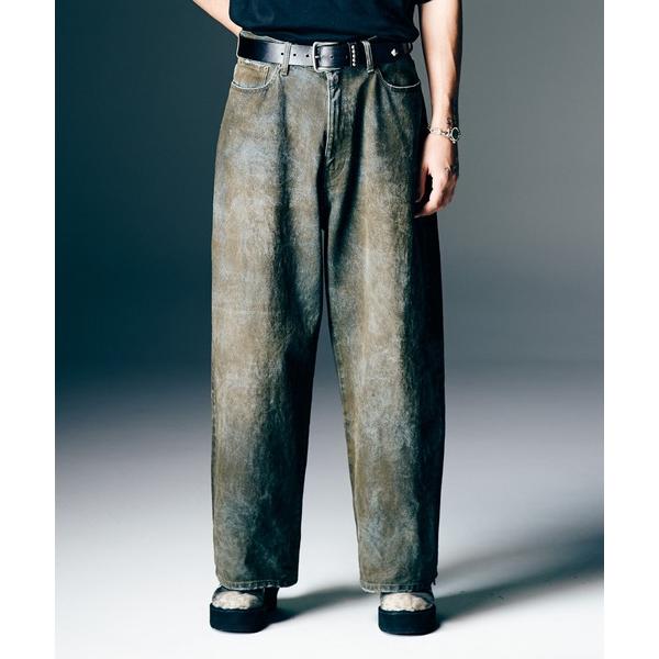ワイドパンツ ジーンズ Whole Dirt Denim / ホールダートデニム メンズ レディース