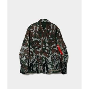ミリタリージャケット モッズコート ビューティフルピープル beautiful people Alpha double-end    camouflage field JK レディース メンズ｜ZOZOTOWN Yahoo!店