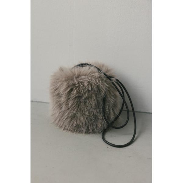 ショルダーバッグ バッグ フェイクファーミニバッグ レディース