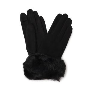 ITS'DEMO（イッツデモ） 手袋 「手洗い可」ファーカフスジャージ