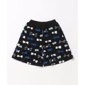 mezzo piano メゾピアノ ユニコーン刺しゅうフリルキュロットスカート