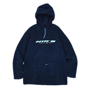 パーカー 「USED」NIKE Center swoosh ロゴ フリース フーディ メンズ レディース